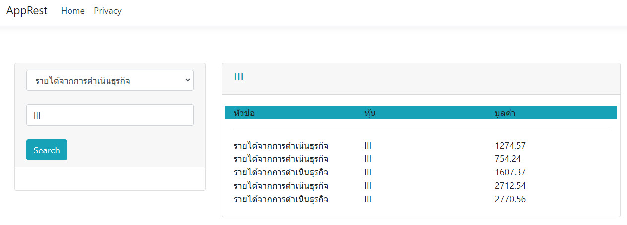 ASP.NET , C# , MVC Core